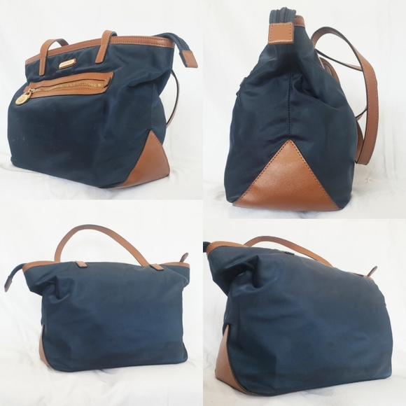 Michael Kors Blue/Brown Purse - Picture 5 of 8